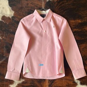 Polo Ralph Lauren pink size 12 starched